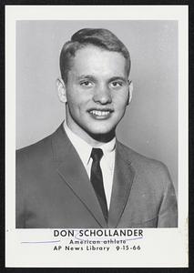 Don Schollander American athlete
