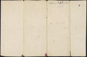 Mashpee Revolt, 1833-1834 - Declaration from Mashpee Indians, May 21, 1833
