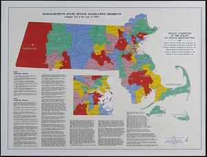 Massachusetts state Senate legislative districts