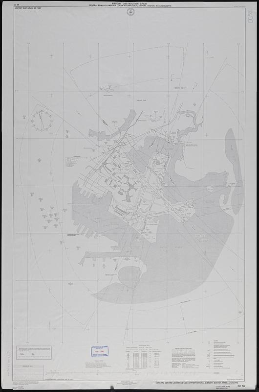 Airport obstruction chart OC 58, General Edward Lawrence Logan International Airport, Boston, Massachusetts