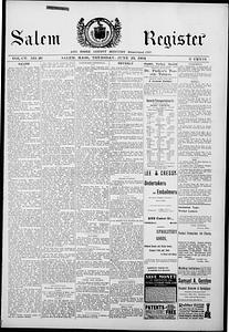 Salem Register and Essex County Mercury