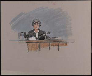 Courtroom scene