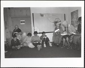 Visiting artist reception