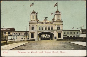 Entrance to Wonderland, Revere Beach, Mass.