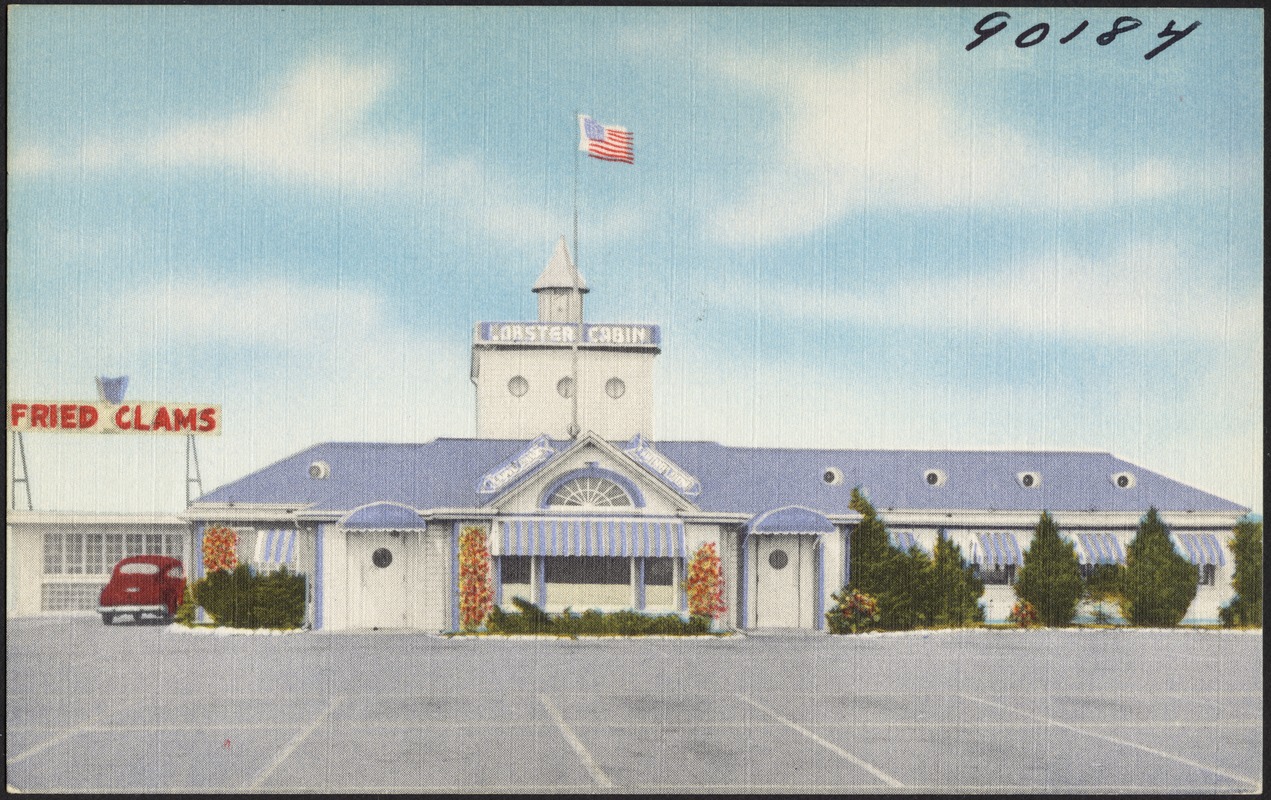 The Lobster Cabin, Point of Pines, Route 1A, Revere, Massachusetts
