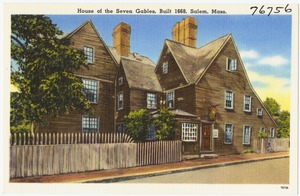 House of the Seven Gables, built 1668, Salem, Mass.