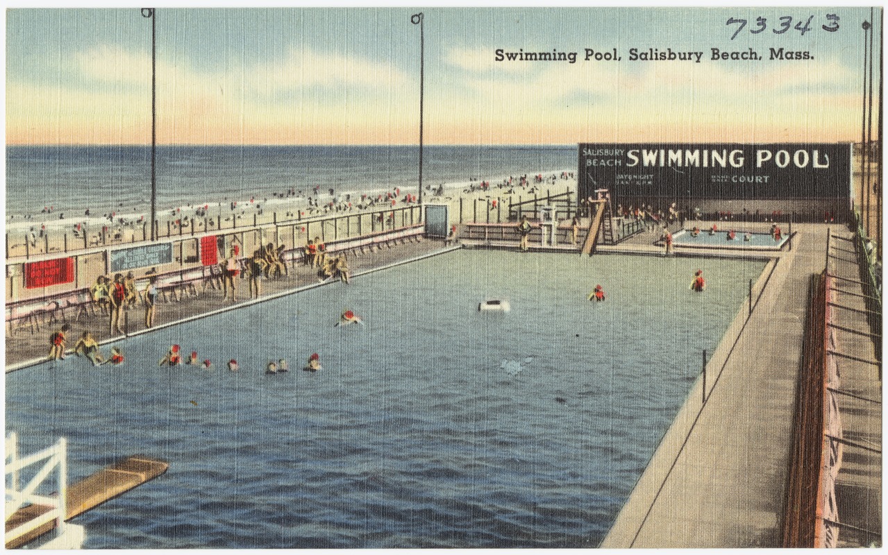 Swimming pool, Salisbury Beach, Mass.