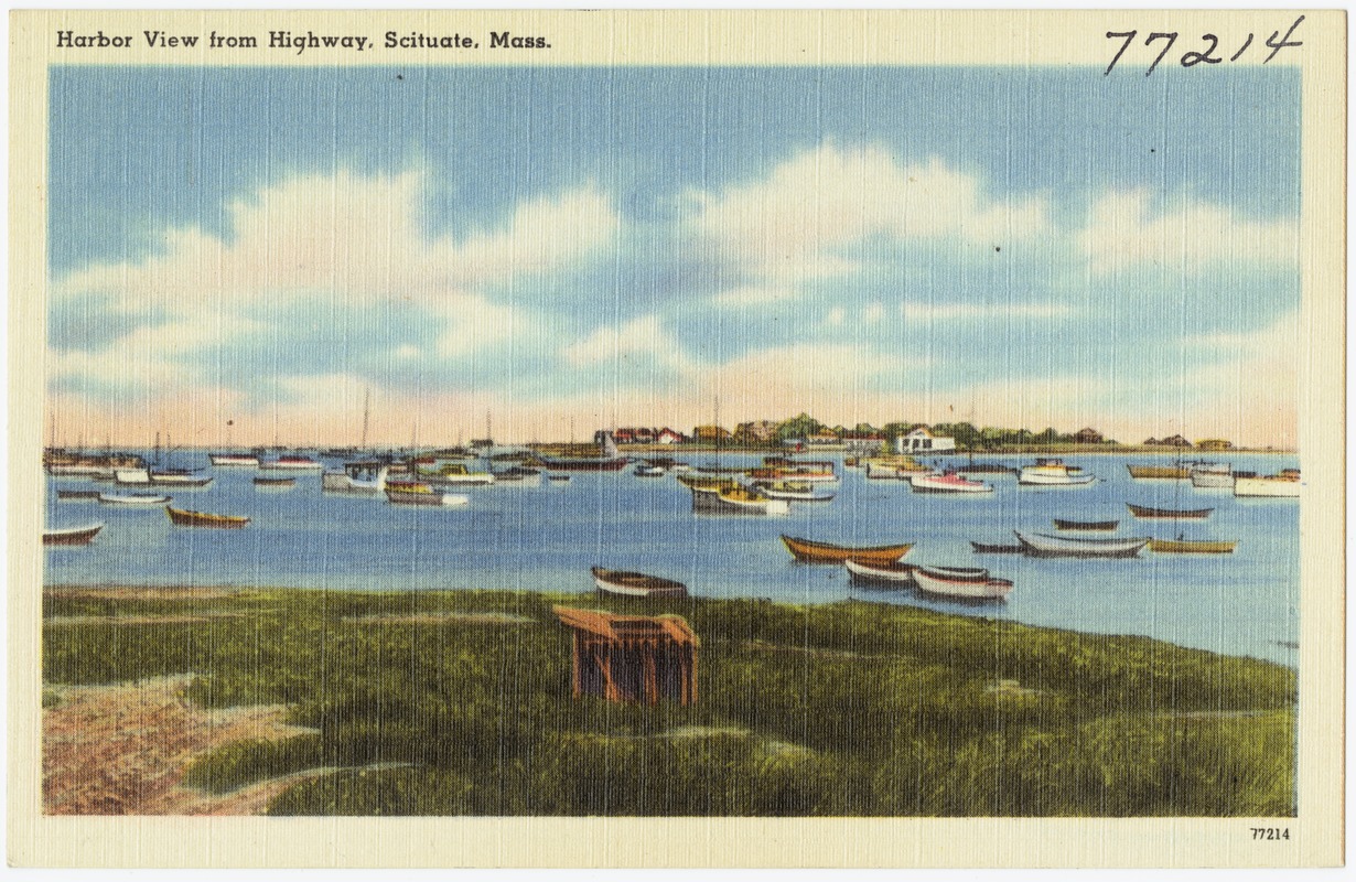 Harbor view from highway, Scituate, Mass.