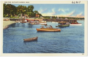 New pier, Scituate Harbor, Mass.