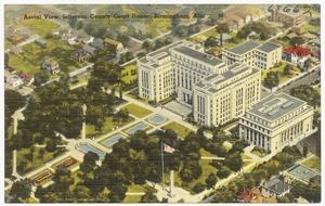 Aerial view, Jefferson County Court House, Birmingham, Ala.