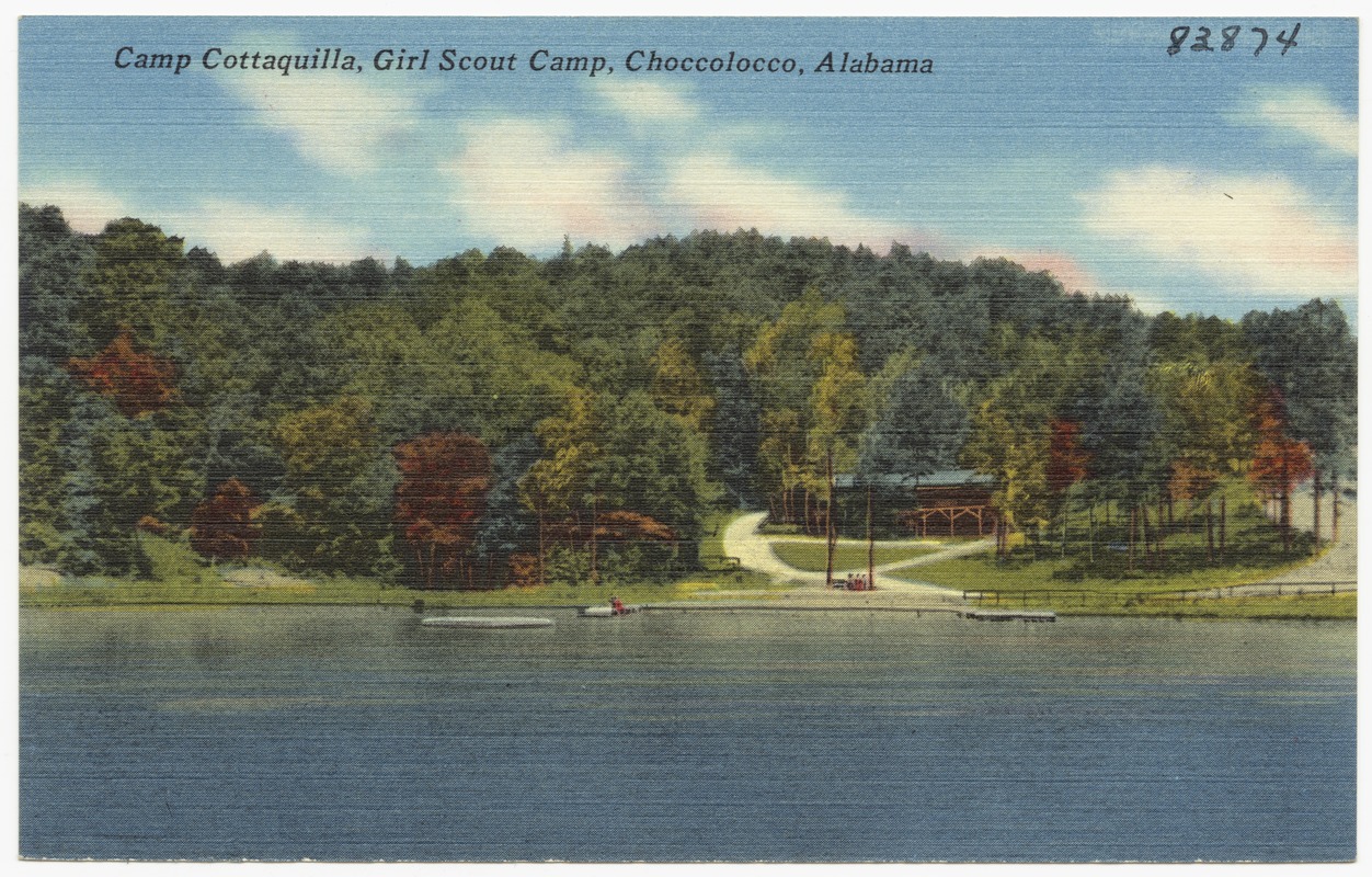 Camp Cottaquilla, Girl Scout Camp, Choccolocco, Alabama