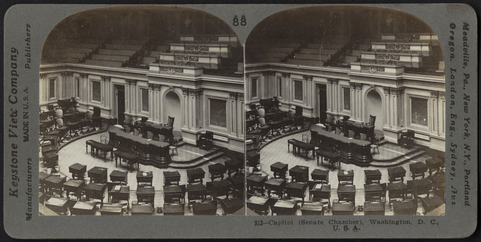 Capitol, Senate Chamber, Washington, D.C.
