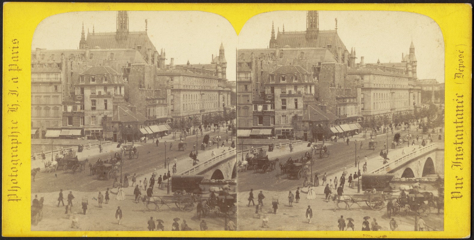 Pont Saint-Michel et Palais de Justice