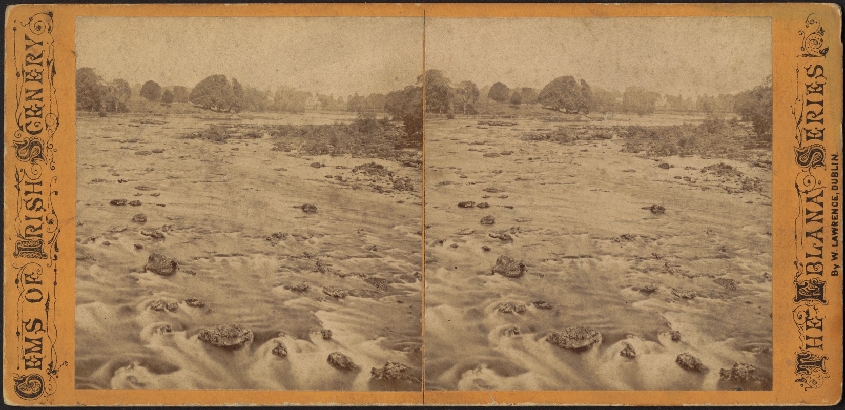 The rapids of the Shannon, near Castle Connell, Co. Limerick