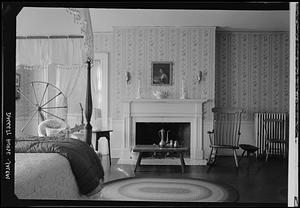 Daggett House, Salem: interior, bedroom