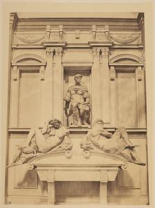 Tomb of Giuliano di Lorenzo de' Medici with Night and Day