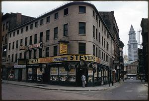 Corner of Elm Street and Hanover Street, Boston