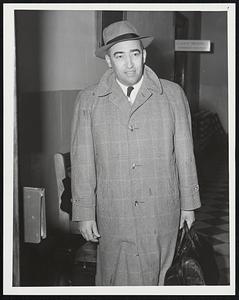 Plymouth Trial. Dr, Frank J. Abate Jr - Plymouth called to court house to treat a juror