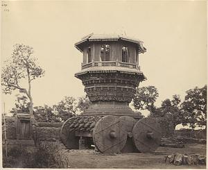 Temple car at unidentified location, India