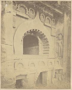 Facade of Cave IX, Ajanta