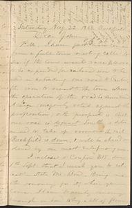 Letter from Zadoc Long to John D. Long, August 22, 1868