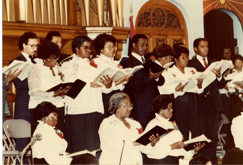 St. Paul AME's Messiah, section of the chorus I, 1983 - Digital ...