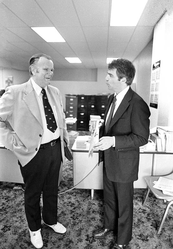 Andrew Quigley and Senator Tsongas