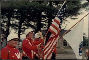 Warren Color Guard on parade