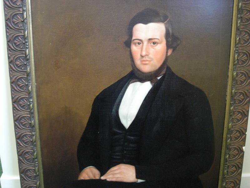 Portrait of a Man with Fringe Whiskers