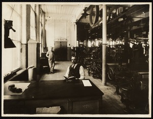 Weaving mill No. 9. Thomas Dixon, overseer