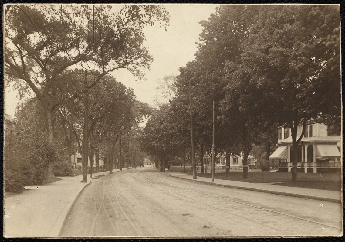 Villages of Newton, MA. Newtonville. Walnut St., Newtonville Digital