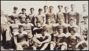Villages of Newton, MA. Newtonville. 1930's Football team