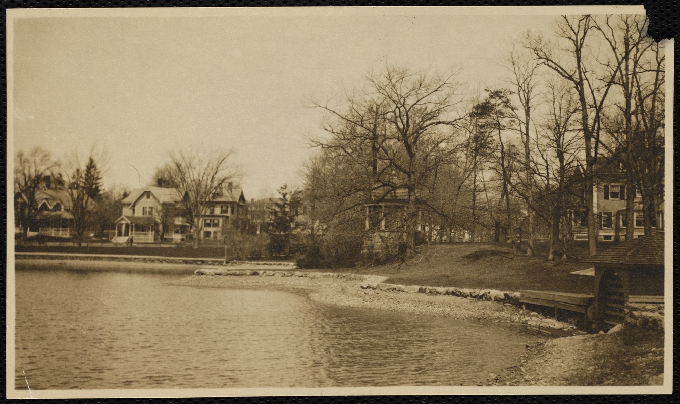 Crystal Lake, Newton, MA. Andrews Est., Crystal Lake