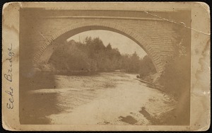 Charles River, Newton, MA. Echo Bridge