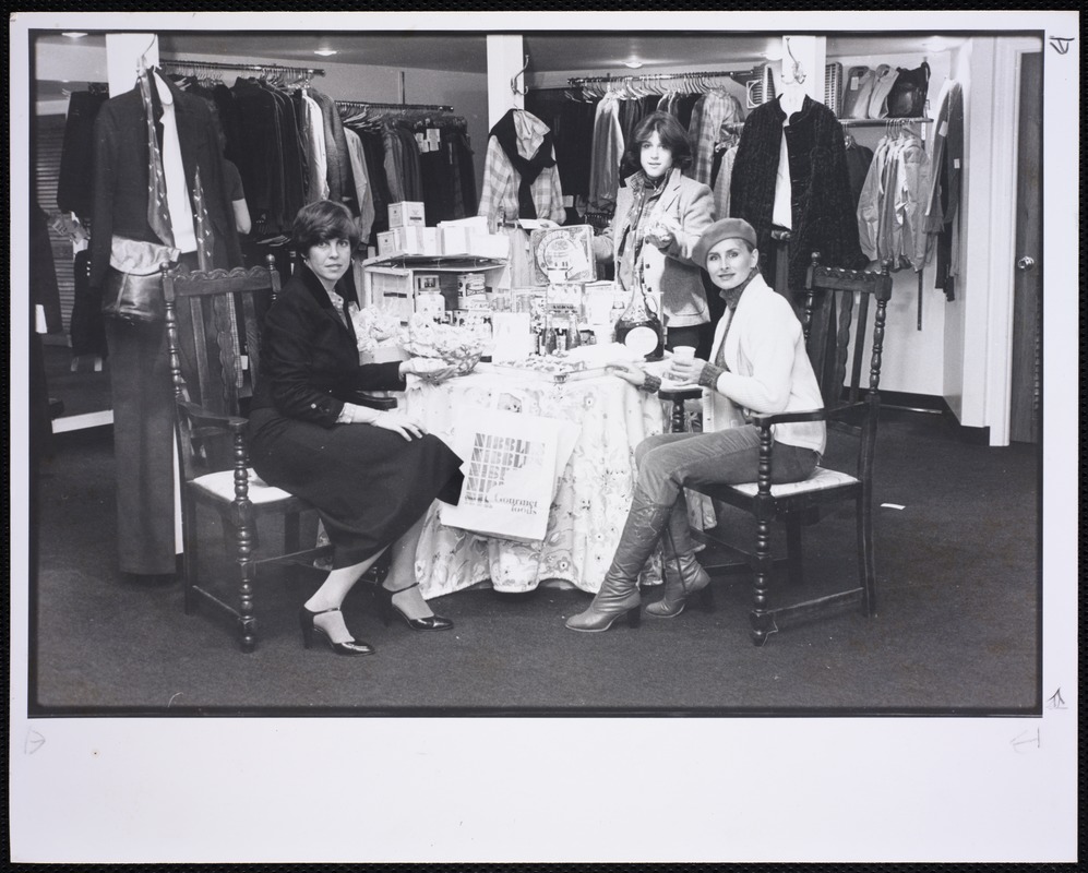 Business and shopping. Newton, MA. Potpourri Fashion/Nibbles Food Digital Commonwealth