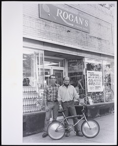 Business and shopping. Newton, MA. Rogan's Sporting Goods