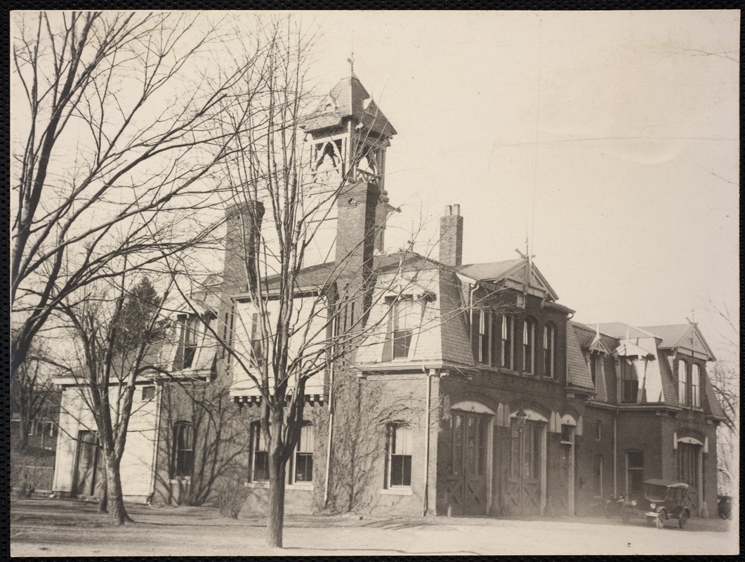 Fire Department. Newton, MA. Engine 3, Newton Centre Digital