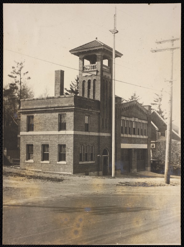 Fire Department. Newton, MA. Hose #6, Waban