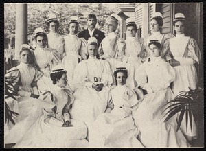 Hospitals. Newton, MA. Copy of class of 1896, NWH