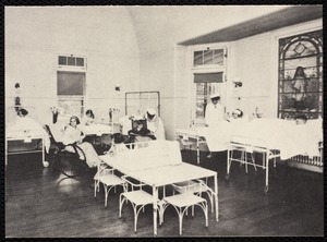 Hospitals. Newton, MA. Copy of child's ward