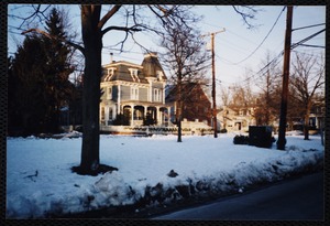 Houses. Newton, MA. House, Washington Park, Newtonville