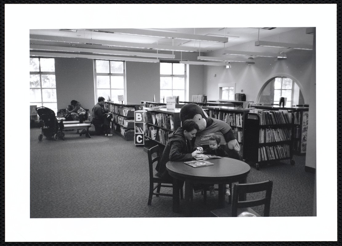 Newton Free Library, Newton, MA. PR pictures. Children's Room