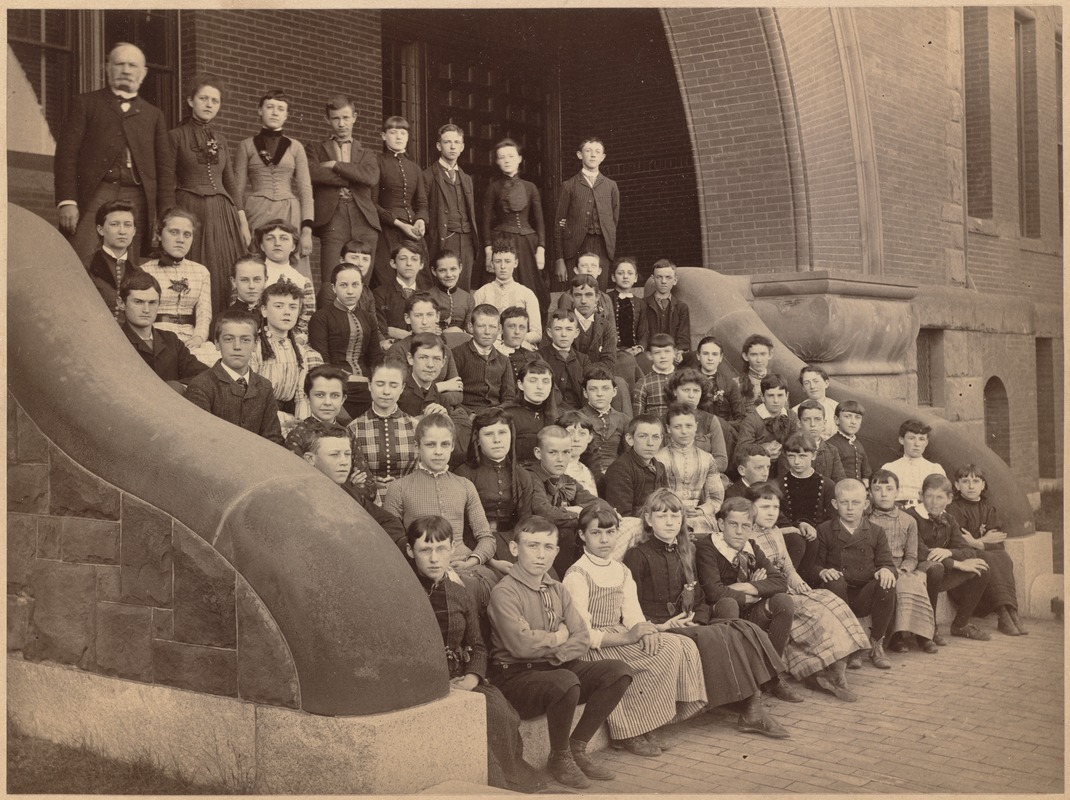 Old Martin Elementary School - Class of 1889