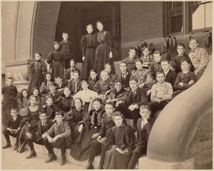Old Martin Elementary School - Class of 1896