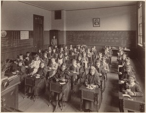 Prince School, first primary, Miss Penney, teacher
