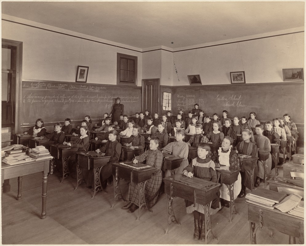 School, South Boston (2nd division) interior