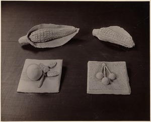 Four examples of modelling: Ears of corn, fruit & berries (Prescott's & Quincy's, class II)