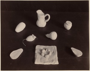 Eight examples of modelling: Mouse, flower, pitcher, pear, etc. (Cutler, no. 6)