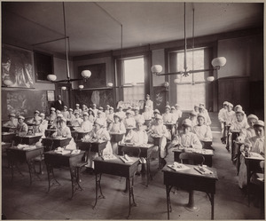 Clay modelling. Hancock District, class III., Primary.