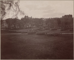 Boston School Regiment. Parade and review, May 13, 1892.